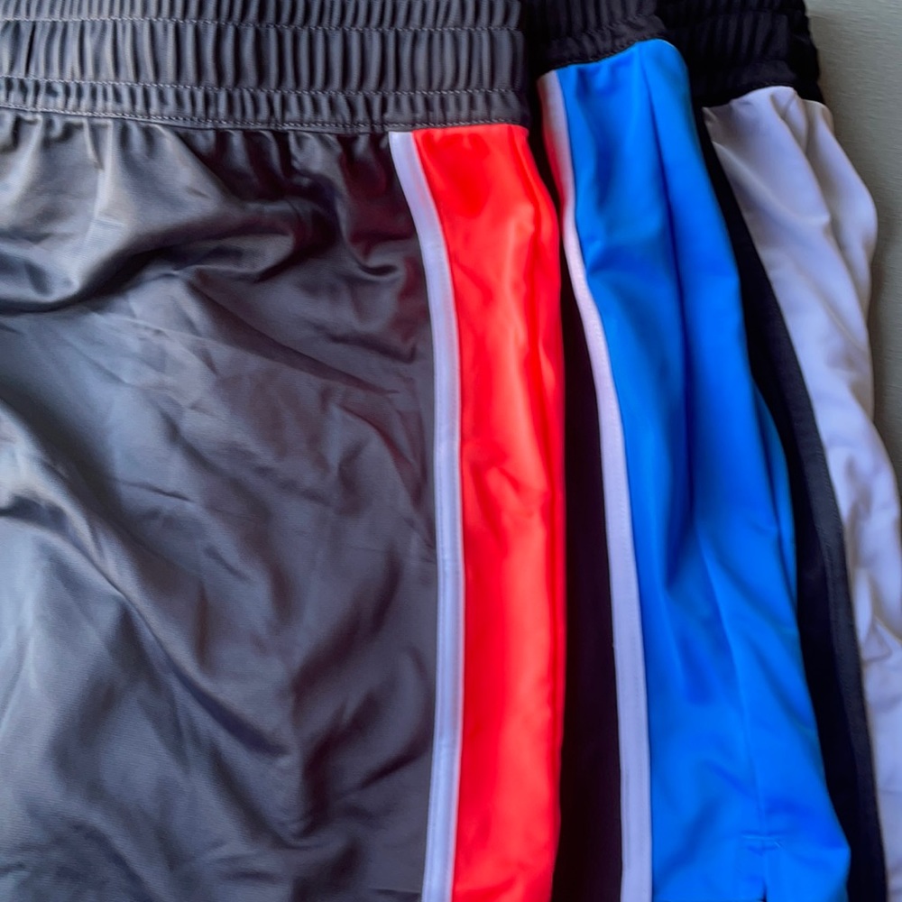 3 plus size active shorts